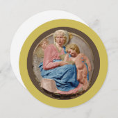 ミケランジェロトンドピッティフラットホリデーカード シーズンカード (正面/裏面)