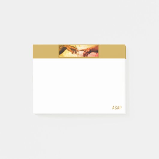 ミケランジェロハンズヴィンテージアートASAP ポストイット (正面)