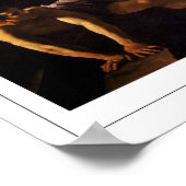 ミケランジェロメリシダカラヴァッジオゼディングアートポステ ポスター (角)