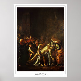 ミケランジェロメリシダカラヴァッジオゼディングアートポステ ポスター