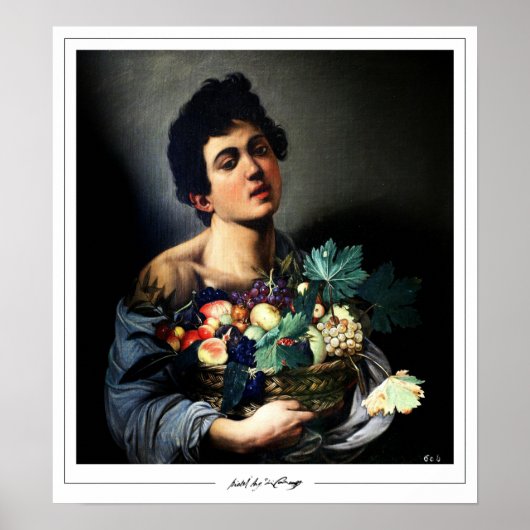 ミケランジェロメリシダカラヴァッジオゼディングアートポステ ポスター (正面)