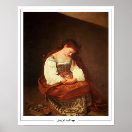 ミケランジェロメリシダカラヴァッジオゼディングアートポステ ポスター