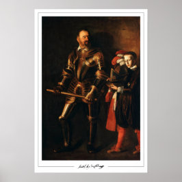 ミケランジェロメリシダカラヴァッジオゼディングアートポステ ポスター