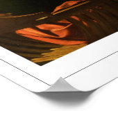 ミケランジェロメリシダカラヴァッジオゼディングアートポステ ポスター (角)