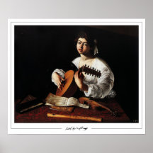 ミケランジェロメリシダカラヴァッジオゼディングアートポステ