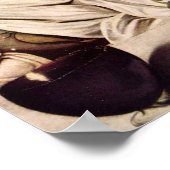 ミケランジェロメリシダカラヴァッジバッカス ポスター (角)