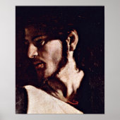 ミケランジェロメリシダカラヴァッジョ – イエス ポスター (正面)