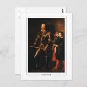 ミケランジェロメリシダカラヴァッジョ#30 -ファインアート ポストカード (正面/裏面)