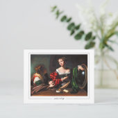 ミケランジェロメリシダカラヴァッジョ#34 -ファインアート ポストカード (スタンド正面)