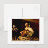 ミケランジェロメリシダカラヴァッジョ#39 -ファインアート ポストカード (正面/裏面)