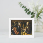 ミケランジェロメリシダカラヴァッジョ#59 -ファインアート ポストカード (スタンド正面)