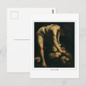 ミケランジェロメリシダカラヴァッジョ#60 -ファインアート ポストカード (正面/裏面)