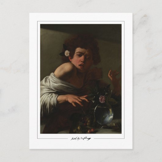 ミケランジェロメリシダカラヴァッジョ#79 -ファインアート ポストカード (正面)
