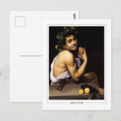 ミケランジェロメリシダカラヴァッジョ#84 -ファインアート ポストカード (正面/裏面)