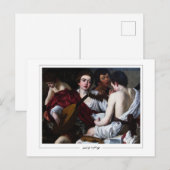 ミケランジェロメリシダカラヴァッジョ#85 -ファインアート ポストカード (正面/裏面)