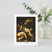 ミケランジェロメリシダカラヴァッジョ#93 -ファインアート ポストカード (スタンド正面)