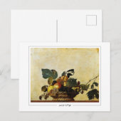 ミケランジェロメリシダカラヴァッジョ#99 -ファインアート ポストカード (正面/裏面)