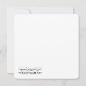 ミケランジェロラピエタグッド金曜高精細カード 招待状 (裏面)