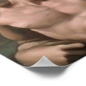 ミケランジェロルネッサンスアート ポスター (角)