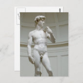 ミケランジェロルネッサンスアート ポストカード (正面/裏面)