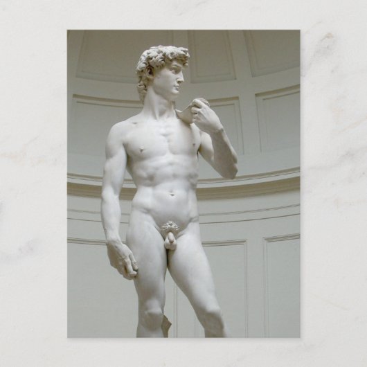 ミケランジェロルネッサンスアート ポストカード (正面)