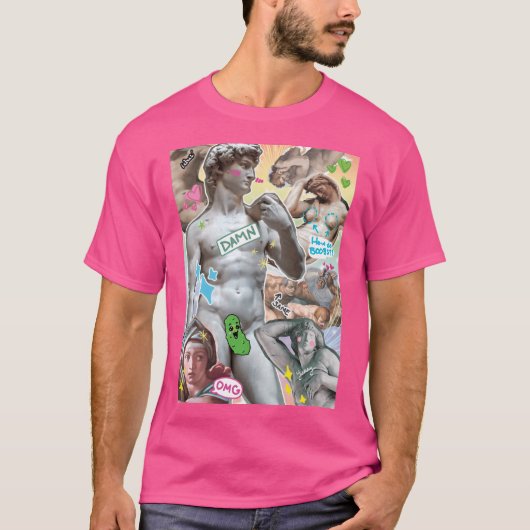 ミケランジェロワーズゲイ Tシャツ (正面)