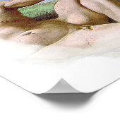 ミケランジェロ人の創造 – 神アダム拳バンプ ポスター (角)