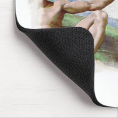 ミケランジェロ人の創造 – 神アダム拳バンプ マウスパッド (コーナー)