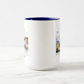 ミケランジェロ人間絵画の創造引用文 マグカップ (中央)