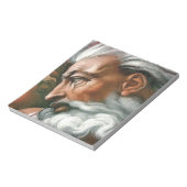 ミケランジェロ創造アダム・ゴッドアート ノートパッド (回転)