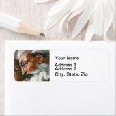 ミケランジェロ創造アダム・ゴッドアート ラベル (インサイチュ)