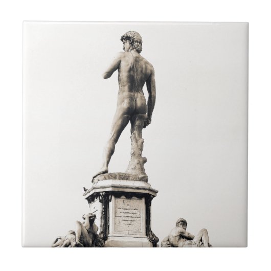 ミケランジェロ広場 タイル (正面)