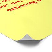 ミケランジェロ引用文 ポスター (角)