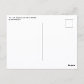 ミケランジェロ最後の審判 ポストカード (裏面)