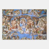 ミケランジェロ最後の審判 ラッピングペーパーシート (正面3)