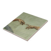 ミケランジェロ著アダムの作成 タイル (側面)