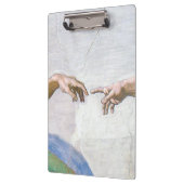 ミケランジェロ – アダムの創造 クリップボード (左)