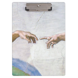 ミケランジェロ – アダムの創造 クリップボード