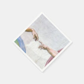 ミケランジェロ – アダムの創造 スタンダードカクテルナプキン (角)