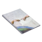 ミケランジェロ – アダムの創造 ノートブック (右側)