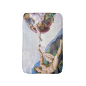 ミケランジェロ – アダムの創造 バスマット (正面縦)