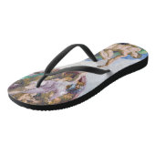 ミケランジェロ – アダムの創造 ビーチサンダル (アングル)