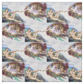 ミケランジェロ – アダムの創造 ファブリック (見本)