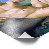 ミケランジェロ – アダムの創造 フォトプリント            (角)