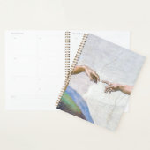 ミケランジェロ – アダムの創造 プランナー手帳 (ディスプレー)