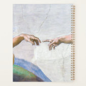 ミケランジェロ – アダムの創造 プランナー手帳 (裏面)