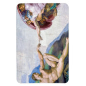 ミケランジェロ – アダムの創造 マグネット (縦)