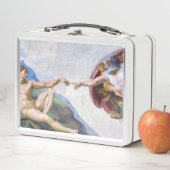 ミケランジェロ – アダムの創造 メタルランチボックス (インサイチュ)