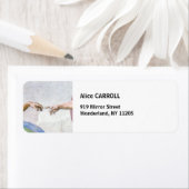 ミケランジェロ – アダムの創造 ラベル (インサイチュ)