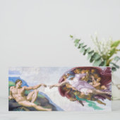 ミケランジェロ - アダムの創造 単体 招待状 (スタンド正面)